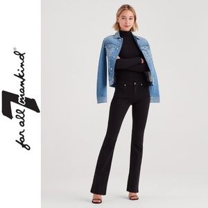 7 FOR ALL MANKIND DOJO Black Jeans 29